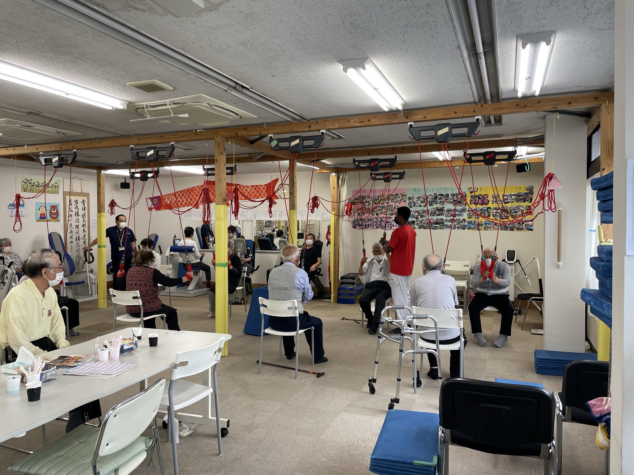 デイサービスの日常・スタッフの様子