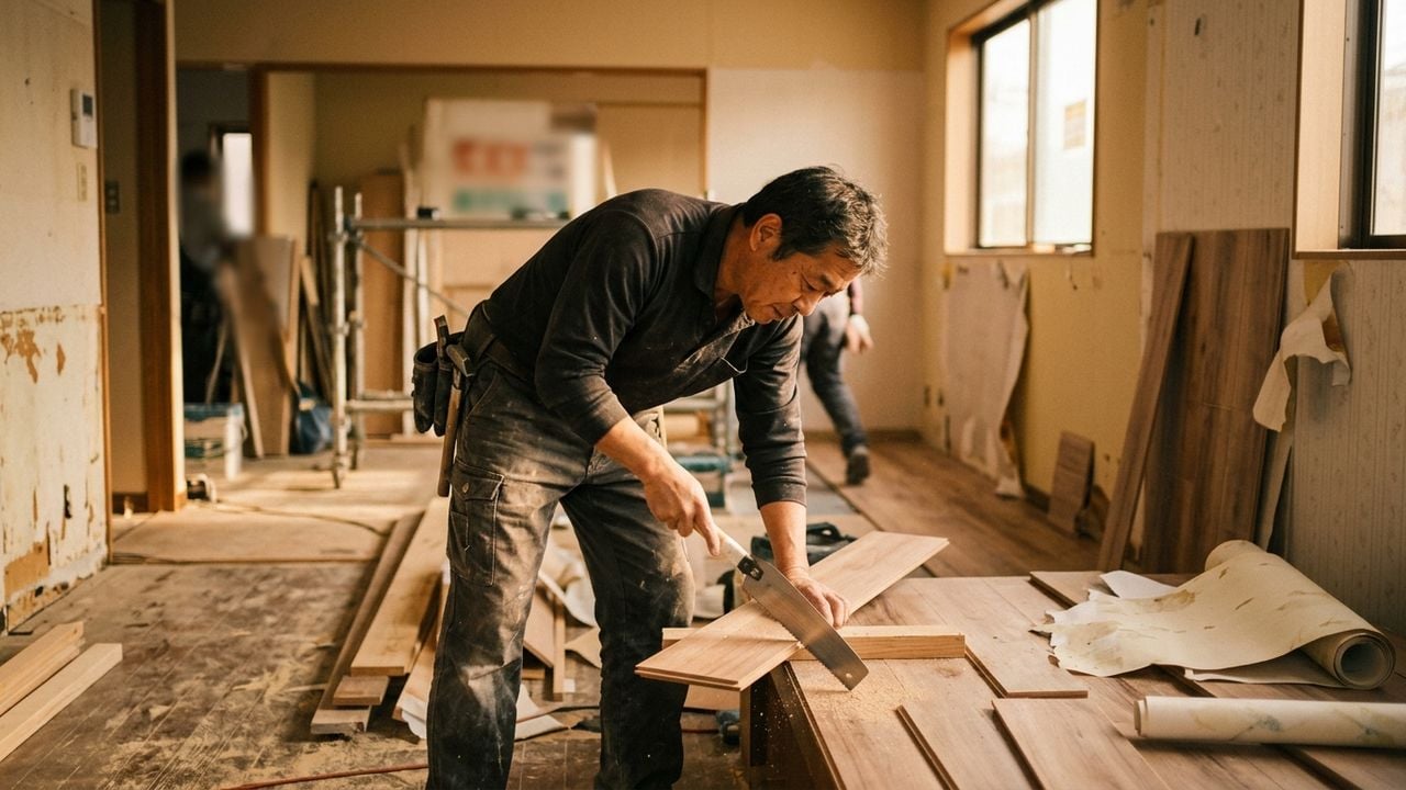 147. 壁紙・床材の貼り替えだけでがらりと変わる内装リフォームの実例 | 株式会社ホープシード